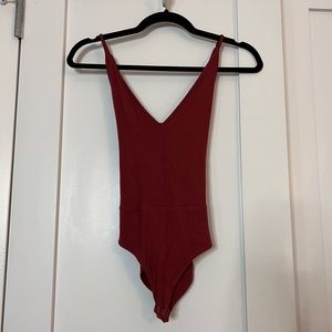 Ribbed Bodysuit - Size Medium